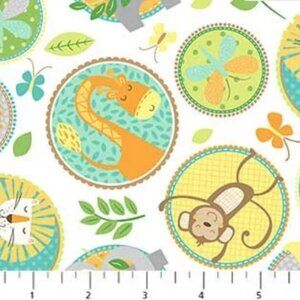 Jungle Friends Collection 100% Cotton Quilting Fabrics – Northcott Fabrics